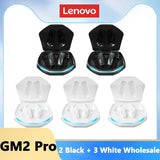 GM2 Pro Bluetooth 5.3 Earphones Sports Headset Wireless In-Ear Gaming Low Latency Dual Mode Music Headphones New