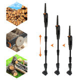 Integrated High Reach Pole Electric Saw Rechargeable Cordless Chainsaw Double Section Assemble Shaft Branch Cutter and Low Noise
